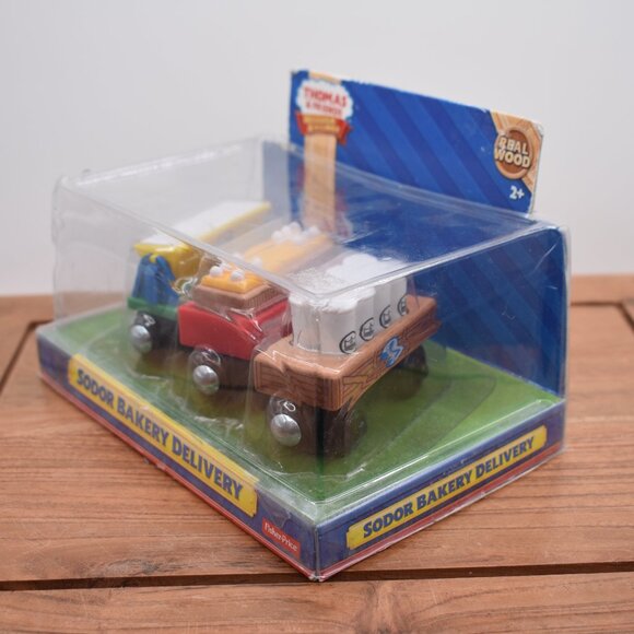 Sodor Bakery Delivery - Thomas & Friends Wooden Railway Fisher-Price Trains - Picture 12 of 13